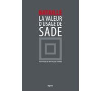 La Valeur d'usage de Sade