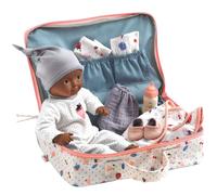 La valise poupon + accessoires cerise TU