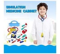 La valise de simulation contient une variété outils adaptés aux enfants - multicolore Multicolore G