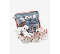 La valise poupon + accessoires cerise TU