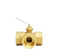 La Vanne À Boisseau Sphérique Est Utilisée For Les Actionneurs Électriques À Trois Fils Et Deux Commandes, Trois Voies/deux Voies DN15 DN20 DN25 DN32 DN40(DN20,3 way Ltype)