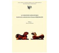 La Variation Linguistique Dans Les Langues De L'italie Préromaine
