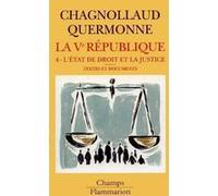La Ve République Dominique Chagnollaud de Sabouret (Auteur)