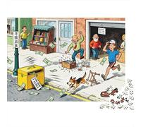 La Vente de Garage Cash Box Wind Disaster Puzzle en Bois Imperméable DIY Puzzles De 1000 Pièces pour Adultes Cadeaux Défi Et Casse-tête De Décoration pour La Maison