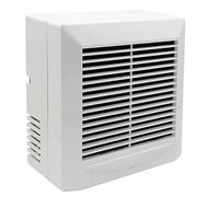 La Ventilation AA15C Aspirateur contre-fugue mural pour trou Ø 100 mm - Portée 260 m3/h. Couleur : blanc.