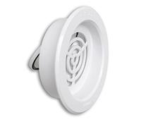 La ventilation airsb Soupape anti-retour en pVC, blanc