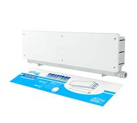 La ventilation FSPS50 Cassette prédisposition installations Smart Box avec évacuation de condensation. Couleur : blanc.