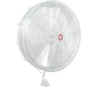 La Ventilazione AE240-Y Aérateur Thermique pour fenêtres, Transparent, ø 250 mm
