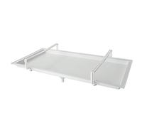 La Ventilazione BAC7939 Kit bac récupérateur de Condensation Universel pour unités extérieures, Blanc, 790x390x40 mm