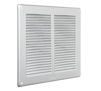 La Ventilazione GAL24R Quadra Grille à tirer Aluminium Argenté