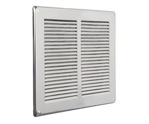 La Ventilazione GIN24R Grille carrée à surmonter en acier inoxydable 430, 240 x 240 mm