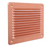 La Ventilazione LBR1916AR Grille rectangulaire à superposer en aluminium cuivré, 193 x 165 mm