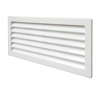 La Ventilazione P252510B-Y Grille de Ventilation, Blanc, 254x108 mm