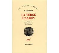 D. H. (David Herbert) Lawrence – La Verge d'Aaron – Roman – Broché