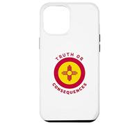 La vérité ou Les conséquences | Drapeau NM du Nouveau-Mexique | Zia Souvenir Coque pour iPhone 12 Pro Max