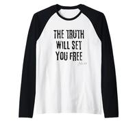 La vérité Vous libérera Jean 8:32 Bible, liberté et Foi Manche Raglan