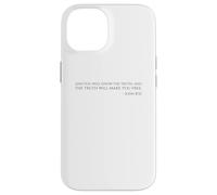 La vérité Vous rendra Libre - Jean 8:32 - Verse biblique Coque pour iPhone 14