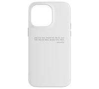 La vérité Vous rendra Libre - Jean 8:32 - Verse biblique Coque pour iPhone 14 Pro Max