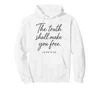 La vérité Vous rendra Libres (Jean 8:32) La Foi, Les Écritures, la Bible Sweat à Capuche