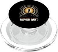 La Victoire Appartient à Ceux Qui ne quittent jamais la Motivation PopSockets PopGrip pour MagSafe