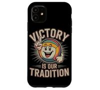 La Victoire est Notre Tradition Joueur de Volley-Ball Style Coque pour iPhone 11