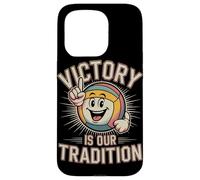 La Victoire est Notre Tradition Joueur de Volley-Ball Style Coque pour iPhone 15 Pro