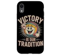 La Victoire est Notre Tradition Joueur de Volley-Ball Style Coque pour iPhone XR
