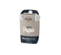 la Vida Coffret cadeau de douche bien-être avec gel douche et serviette en coton pour maman et papa (Bester Papa)