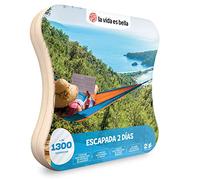 LA VIDA ES BELLA - Coffret Cadeau pour Homme ou Femme - Escapade 2 Jours - Idées Cadeaux Originales - 1 Nuit ou 1 Nuit avec Petit déjeuner pour 2 Personnes