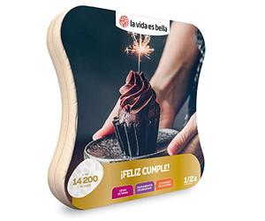 LA VIDA ES BELLA - Coffret cadeau pour homme ou femme - Joyeux anniversaire ! - Idées cadeaux originales - 1 Expérience gastronomique, bien-être ou aventure pour 1 ou 2 personnes