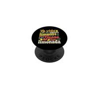 La Vida Me Dio Limones Pero Jesus Hizo Limonada Christian PopSockets PopGrip Adhésif