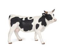 LA VIE A LA FERME Vache noire et blanche