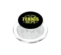 La Vie Arrive et Le Tennis Aide PopSockets PopGrip pour MagSafe