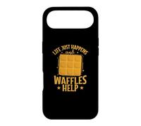 La Vie Arrive et Les gaufres aident Pastry Snack Coque pour iPhone Air