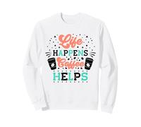 La Vie Arrive, Le café Aide Sweatshirt