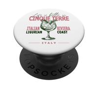 La vie aux Cinque Terre est meilleure sur la Riviera italienne, Ligurie, Italie PopSockets PopGrip Adhésif