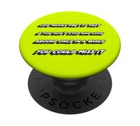 La Vie Bouge Assez Vite si Vous Vous arrêtez de Regarder Autour de Vous Une Fois dans Un PopSockets PopGrip Adhésif
