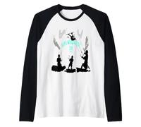La Vie Commence à 20 nœuds Silhouettes Grises Noires Manche Raglan