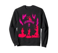 La Vie Commence à 20 nœuds Silhouettes Roses Rouges Sweatshirt