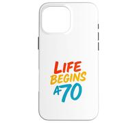 La Vie Commence à Seventy Journey Coque pour iPhone 16 Pro Max