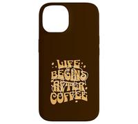 La Vie Commence après Le café Coque pour iPhone 14