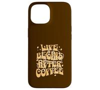 La Vie Commence après Le café Coque pour iPhone 15