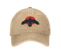 La Vie d’été est étrange Soleil Avant la tempête Respirant Imprimer lavé Chapeau de Camionneur Hommes Femmes Casual Rock Baseballs Cadeau Haut de Gamme Étudiant Marée Courant de Jeu Protection