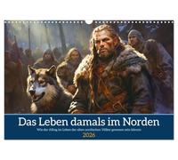 La vie d'autrefois dans le Nord, Version française (Calendrier mural 2026 DIN A3 portrait), Calendrier CALVENDO mensuel