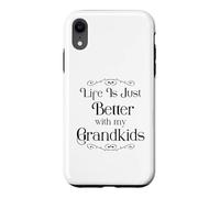 La Vie de Grand-mère est Tout Simplement Meilleure avec Les Cadeaux pour Petits-Enfants Coque pour iPhone XR
