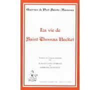 La Vie de Saint Thomas Becket.Traduction en Français Moderne