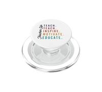 La Vie d'enseignant : Enseigner, Inspirer, motiver, éduquer PopSockets PopGrip pour MagSafe