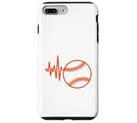 La Vie des Fans de Heartbeat Baseball Line Pulse Player Coque pour iPhone 7 Plus/8 Plus