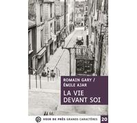 La vie devant soi Edition en gros caractères - Romain Gary - Voir De Pres - broché - Roman