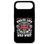 La Vie d'infirmière est Le véritable Dicton Infirmier du Far West Coque pour iPhone Air